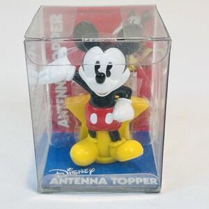 Vintage Disney Full Body Mickey Mouse Star Car Antenna Topper Unused In Box